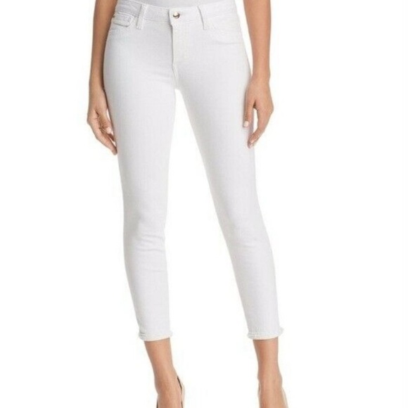 JOES JEANS NWT WHITE SKINNY CROP Mid Rise - Size 26 - Picture 1 of 11